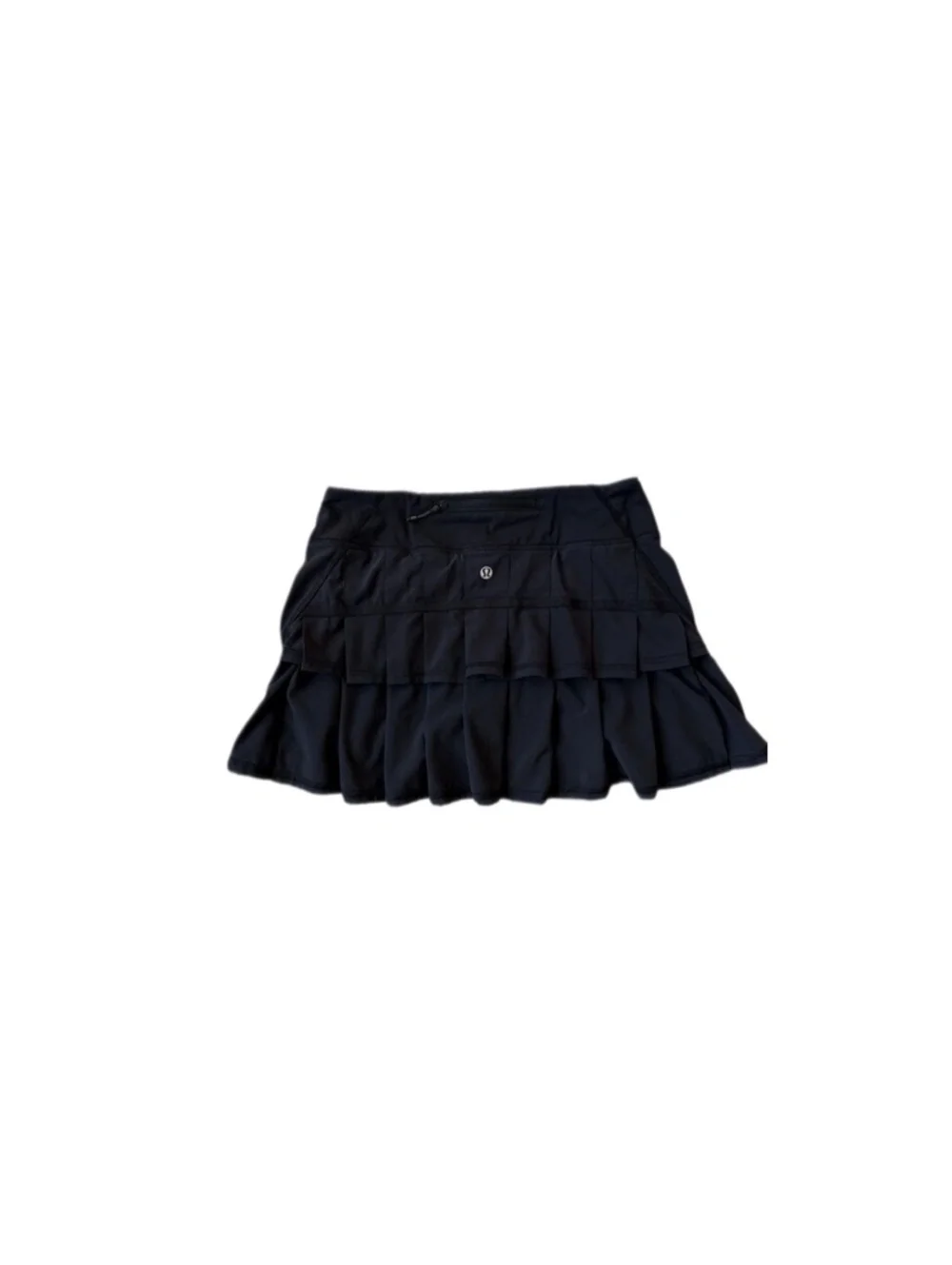 Lululemon Black Pace Setter Skort Sz 8